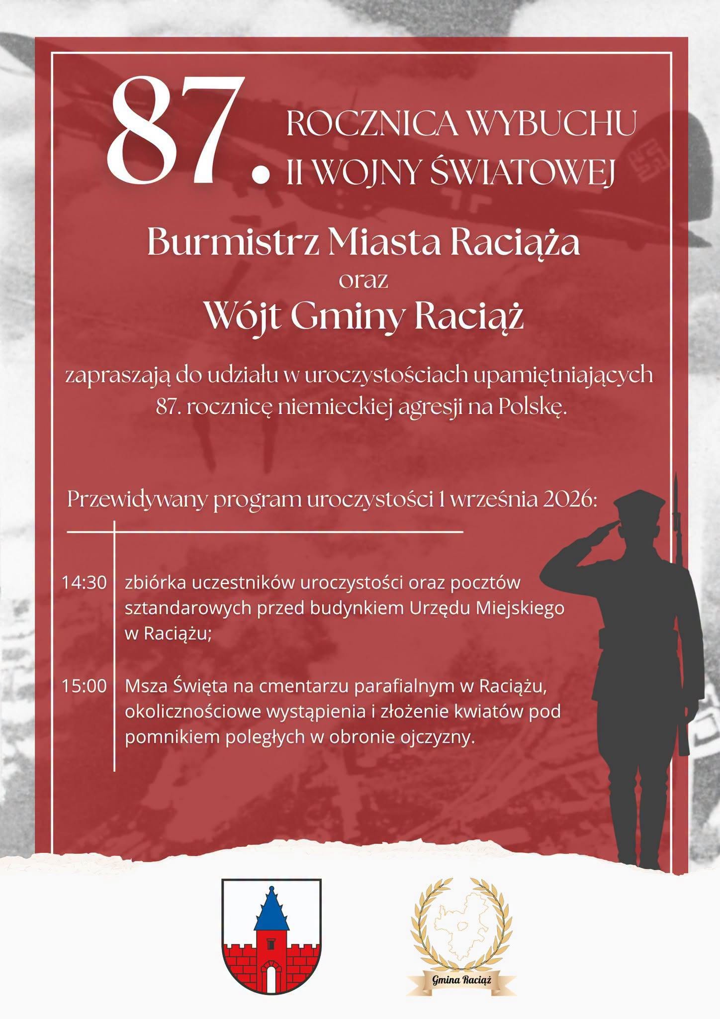 Zdjęcie do 87. rocznica wybuchu II wojny światowej...