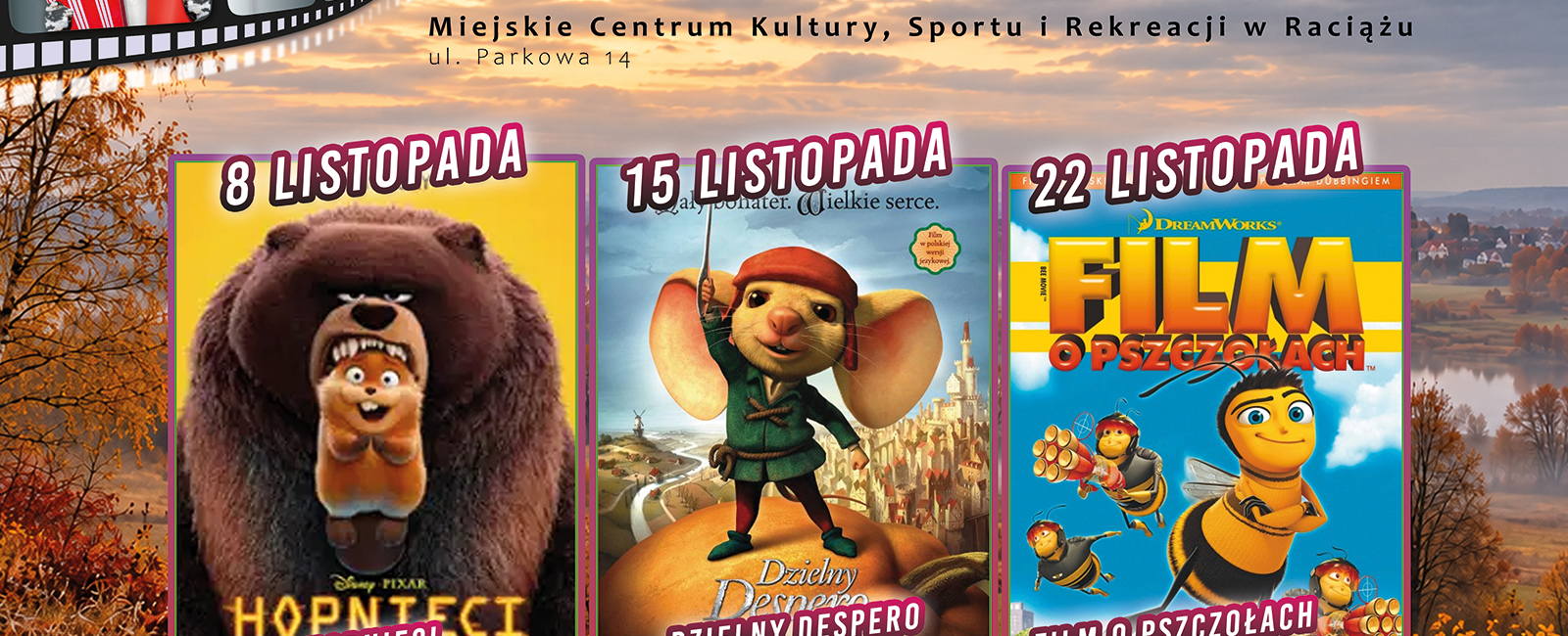 Zdjęcie do Repertuar kina na listopad