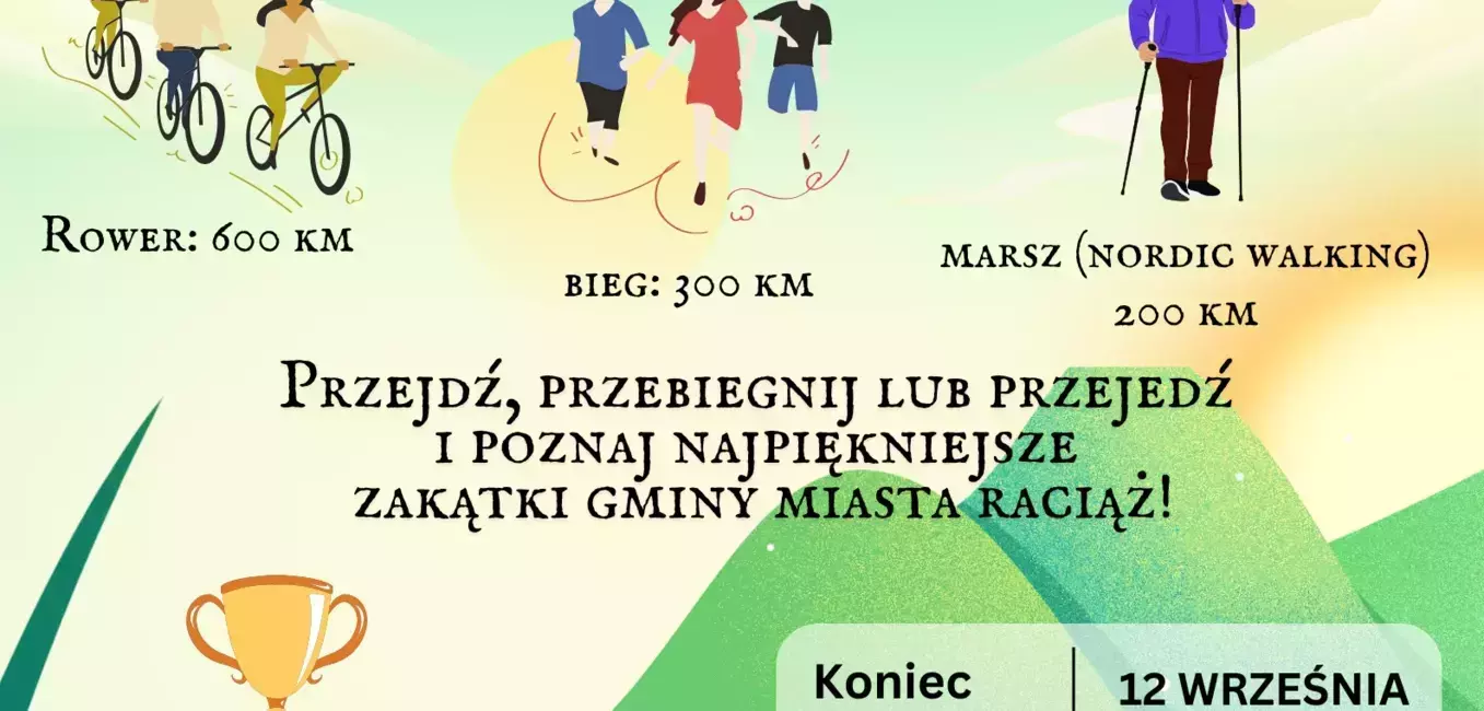 Zdjęcie do Wyzwanie sportowe &quot;Aktywny Raciąż&quot;