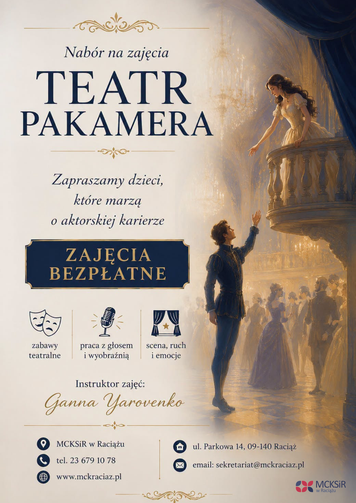 Zdjęcie do Nab&oacute;r do Teatru Pakamera &ndash; bezpłatne...