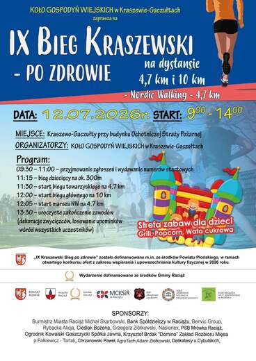 program biegu kraszewskiego po zdrowie 