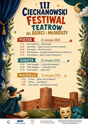plakat z programem wydarzenia 