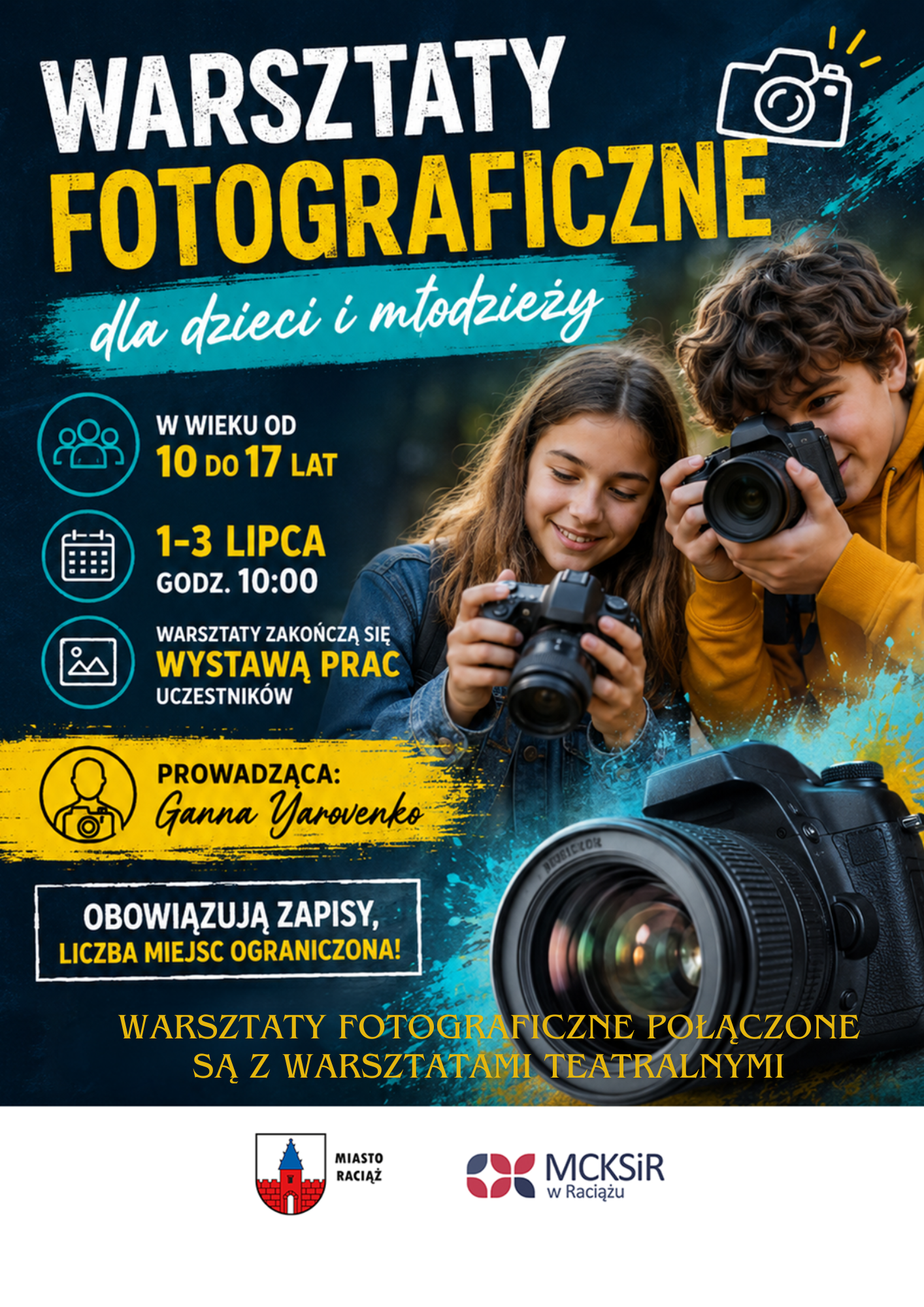 warsztaty foto i&nbsp;teatralne 