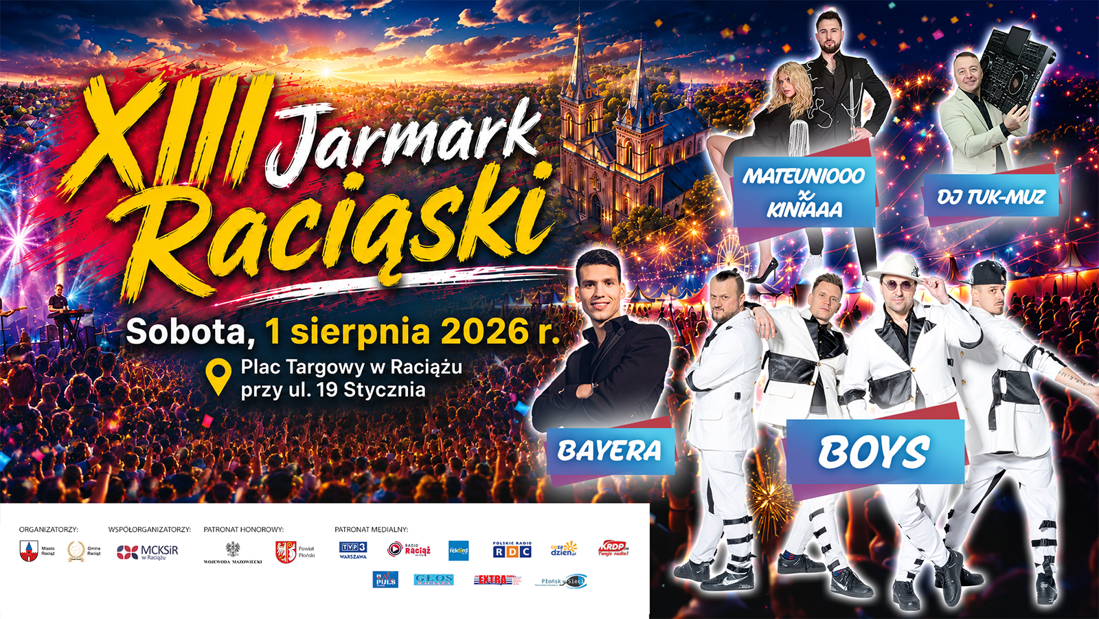 jarmark raciąski 1 sierpnia 2026 