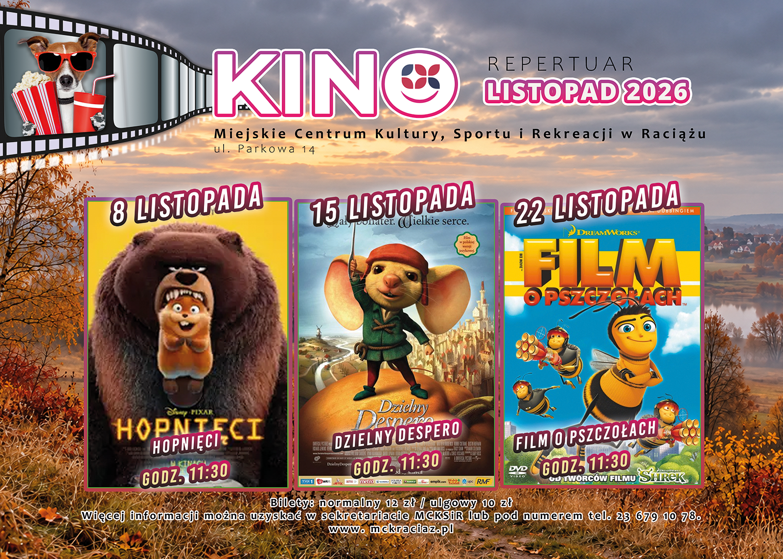 kino listopad 2026 