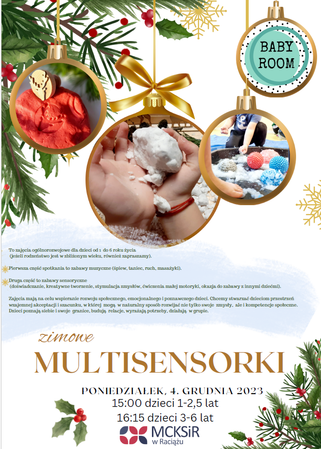 zajęcia sensoryczne dla dzieci 