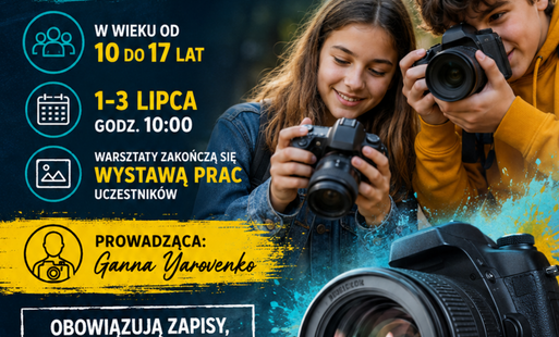 warsztaty fotograficzne dla dzieci i młodzieży