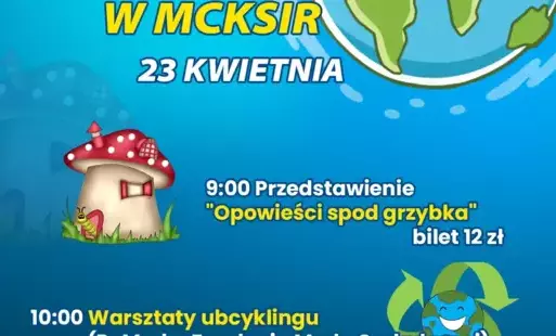 plakat na dzień ziemi w mcksir 