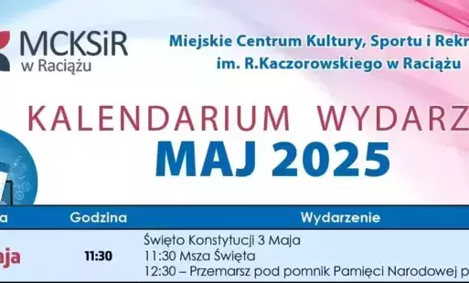 wydarzenia maj 