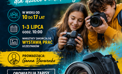 warsztaty fotograficzne dla dzieci i młodzieży